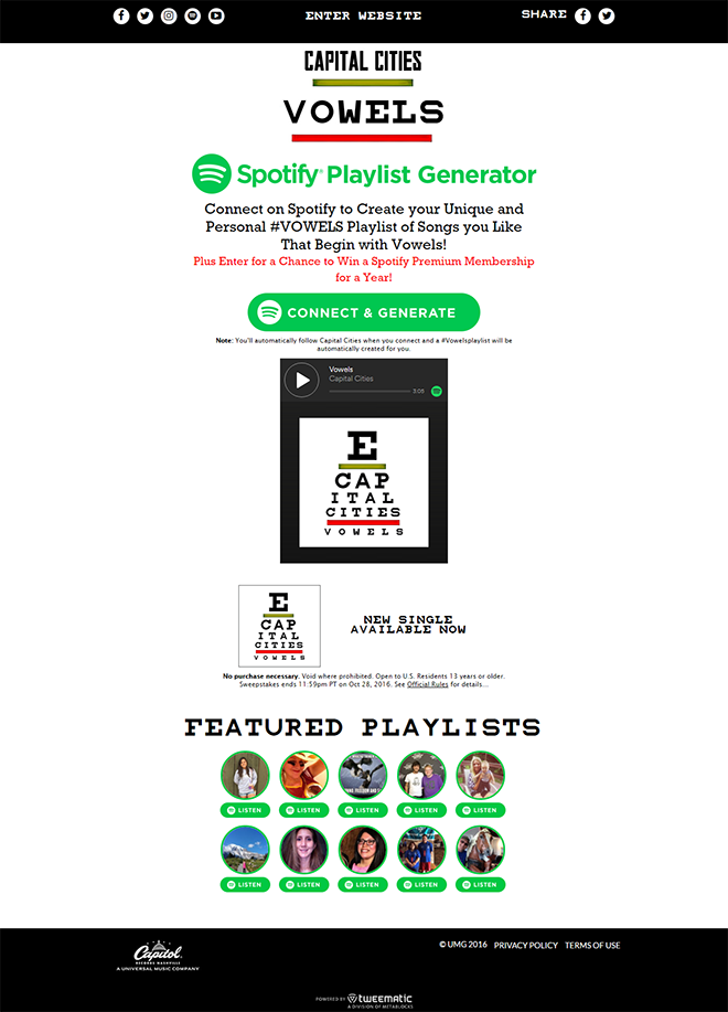 vowelsplaylist