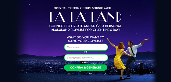 spotify la la land soundtrack